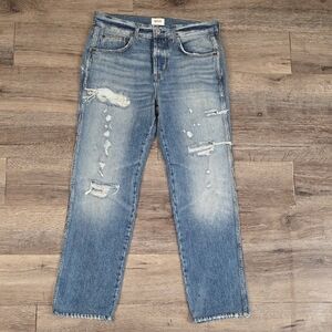 Hudson Men's 100% Cotton Distressed Jeans